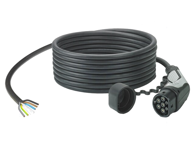 Kabel: eMobility; 1x0,5mm2,5x2,5mm2; 480V; 16,63kW; IP44; 8m; 20A Kabel: eMobility; 1x0,5mm2,5x2,5mm2; 480V; 16,63kW; IP44; 8m; 20A